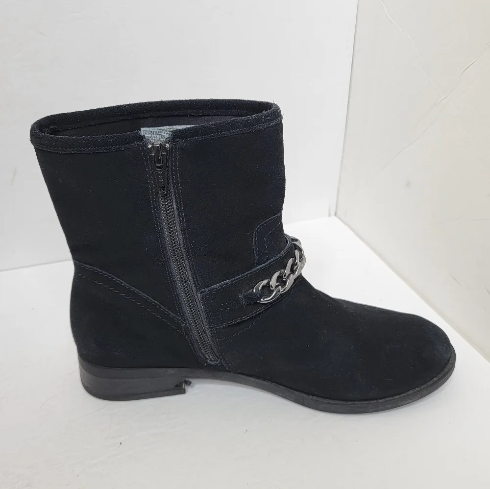 VIONIC Orthaheel Country Crescent Suede Boots Ankle Buckle Size 7.5 - Picture 5 of 14